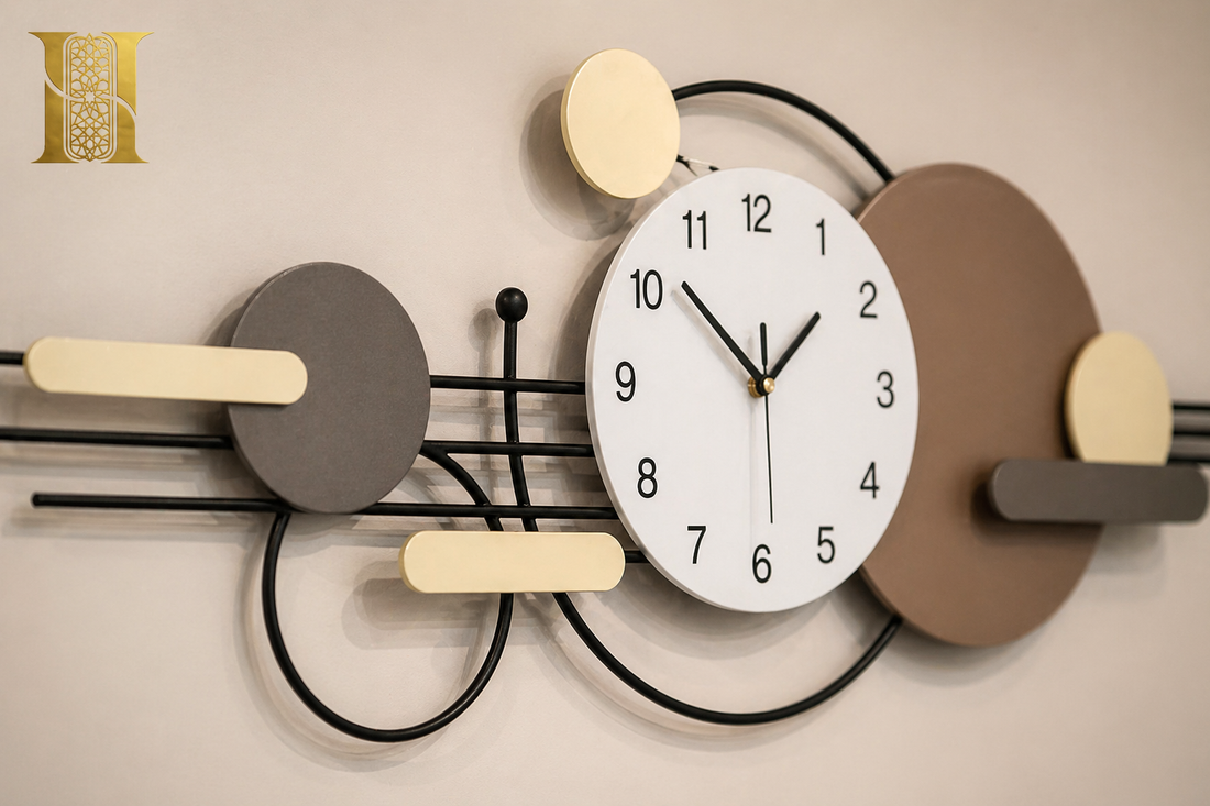 5 Smart Ways to Style Your Home with Houseyy Wall Clocks