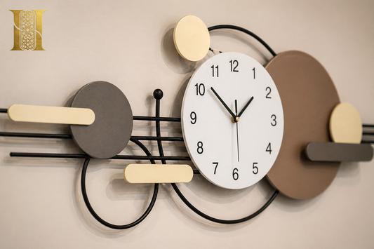 5 Smart Ways to Style Your Home with Houseyy Wall Clocks
