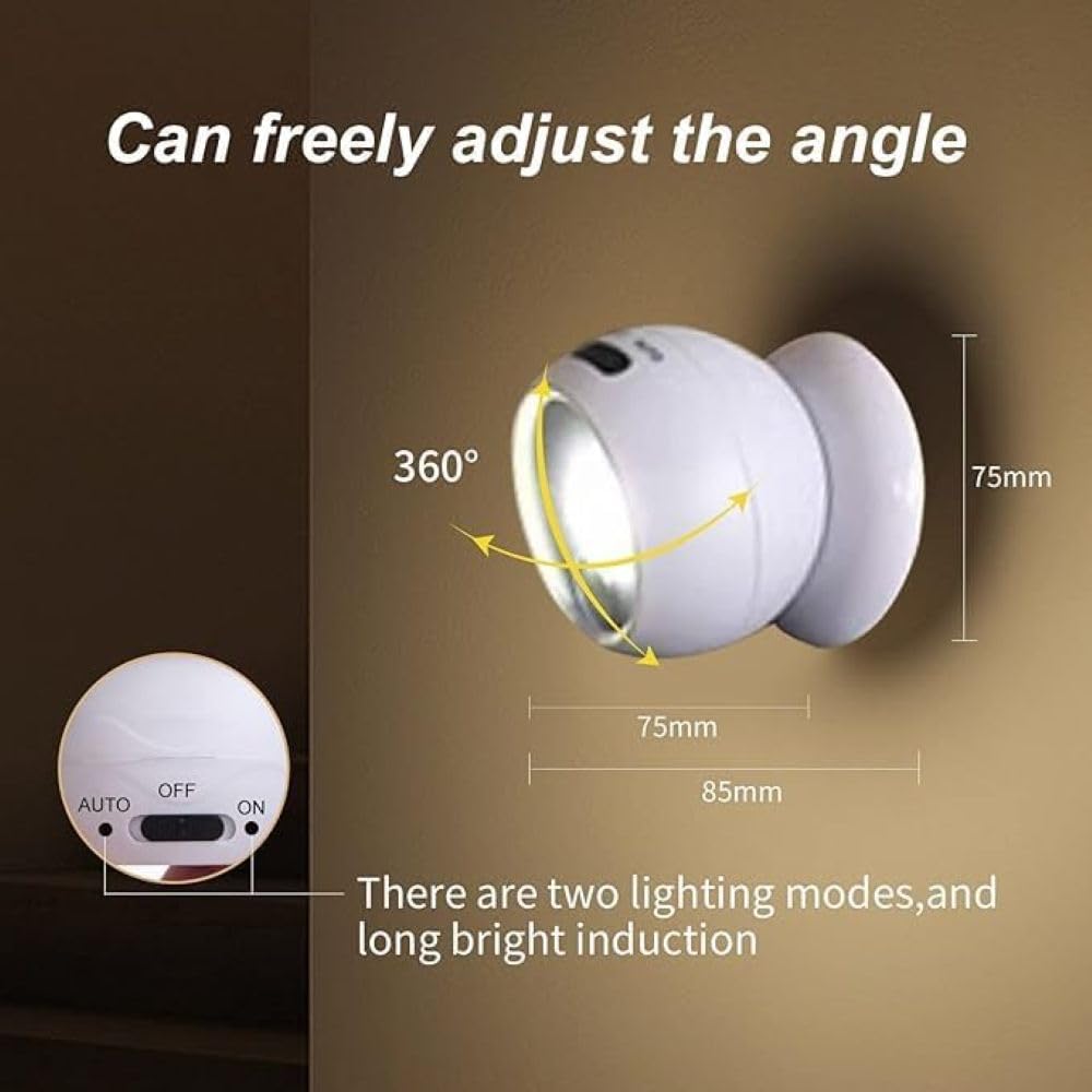 Motion Sensor LED Light Ball