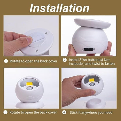 Motion Sensor LED Light Ball