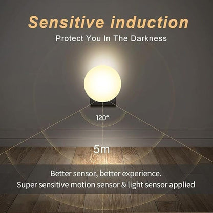 Motion Sensor LED Light Ball
