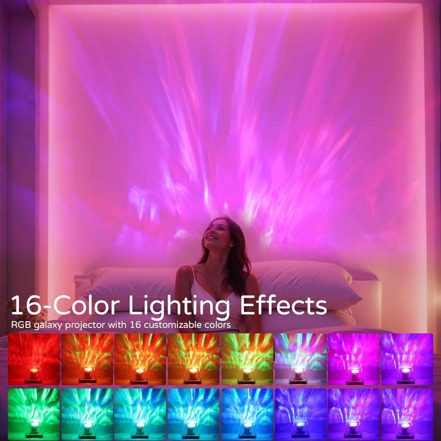Color Galaxy Projector Lava Lamp