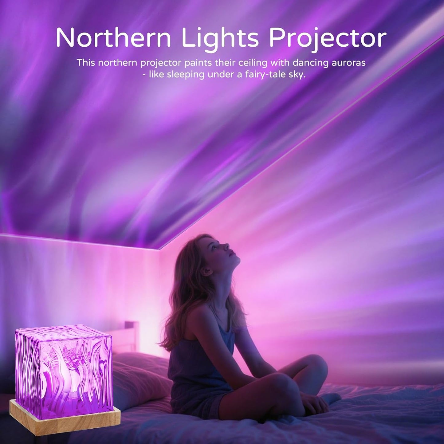 Color Galaxy Projector Lava Lamp