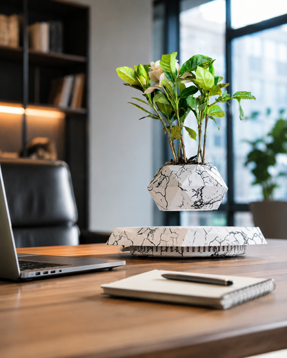 Levitating Magnetic Floating Marble Pot