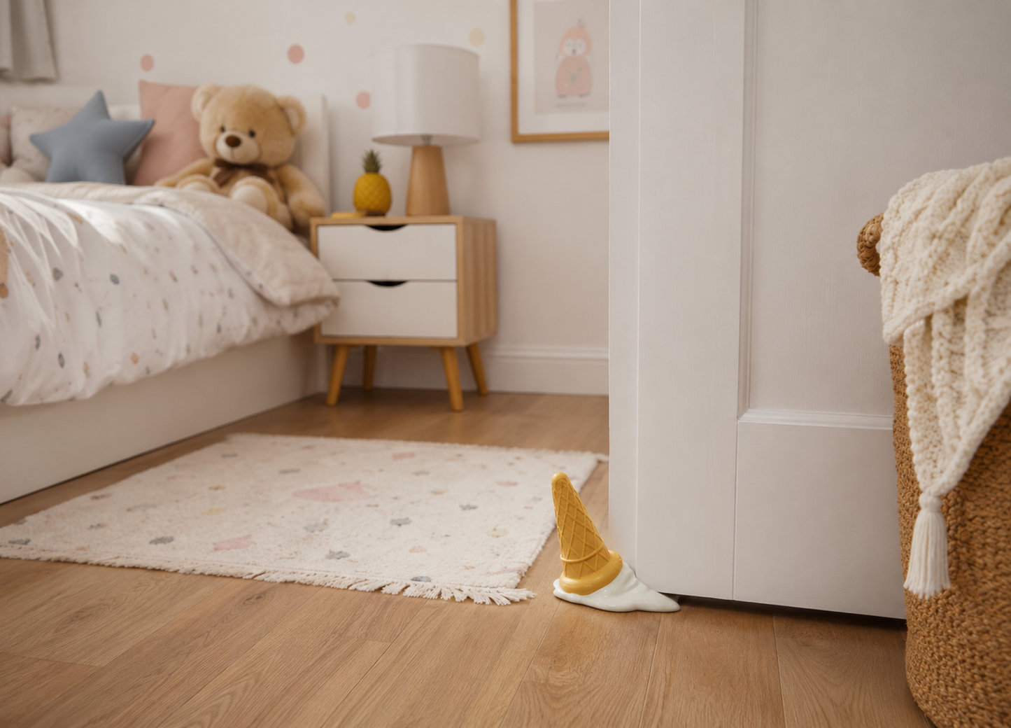 Ice Cream Shape Silicone Door Stop
