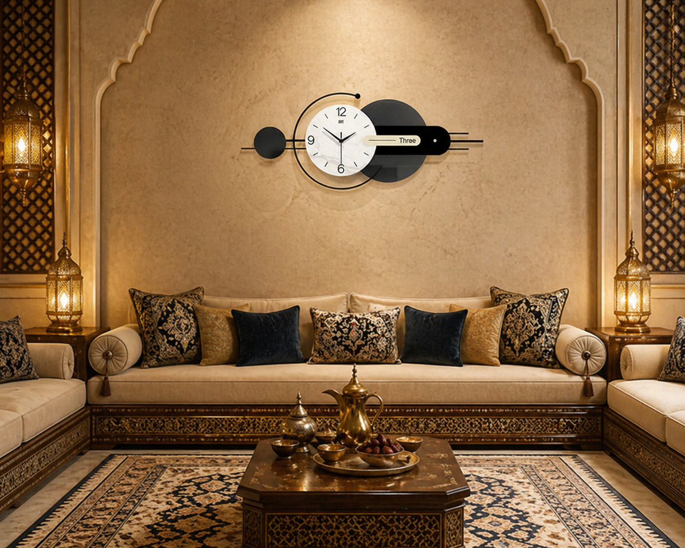 Urban Elegance Wall Clock