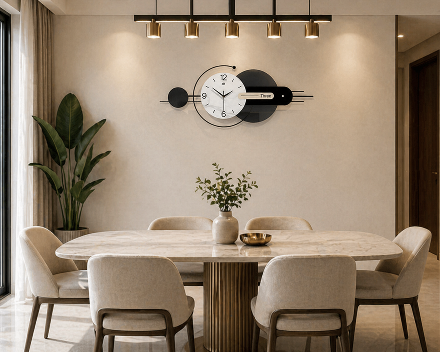 Urban Elegance Wall Clock