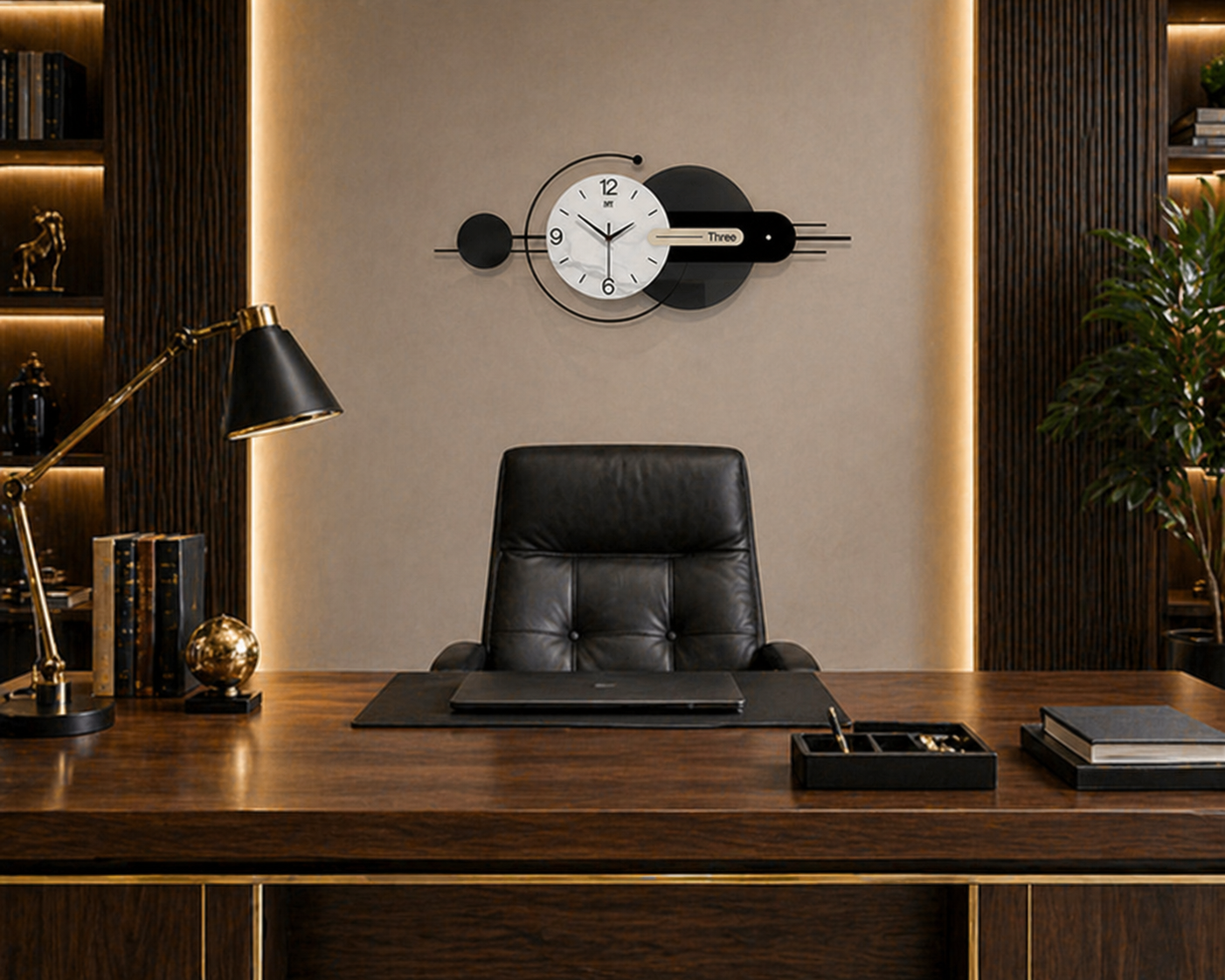 Urban Elegance Wall Clock