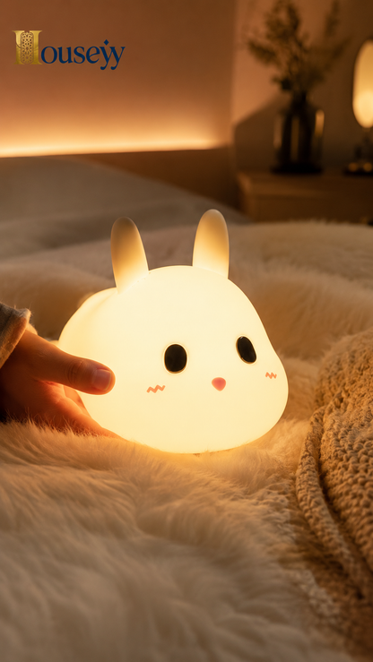 Silicone Bunny RGB Night Lamp – Colour Changing Kids Bedroom Light UAE