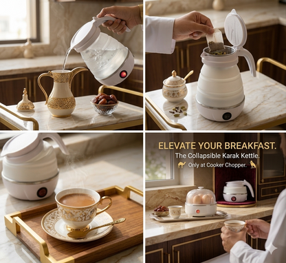 Foldable Electric Kettle – Travel Portable Compact Kettle UAE
