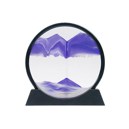 3D Deep Sea Sandscape sand art forming peaks and valleys