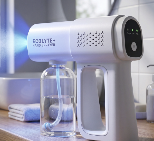 Nano Spray Disinfectant Mist Gun – Rechargeable Sanitizer UAE