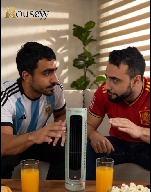 Bladeless Tower Cooling Fan — Compact Personal Air Cooler