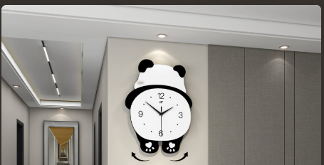 The Grand Panda Wall Clock